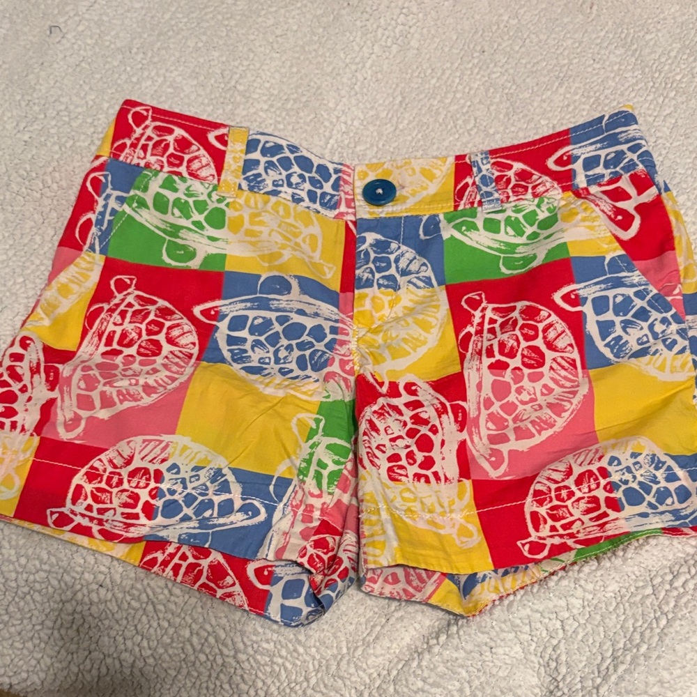 Lilly Pulitzer Multicolor Turtle Print Women's Shorts